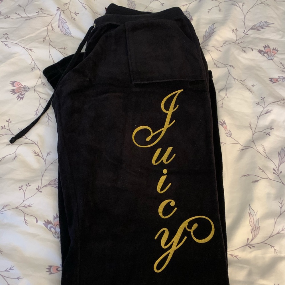 FLASH SALE Juicy couture black tracksuit pant!🖤⭐️